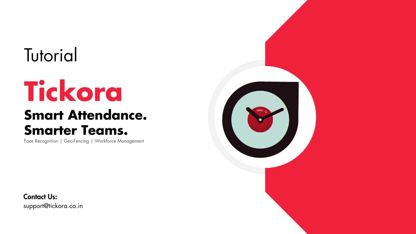 Tickora Product Tutorial Video